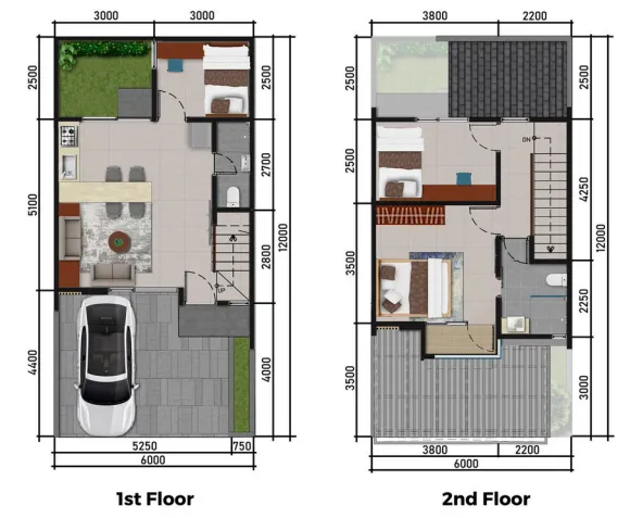Floor plan for Type 6