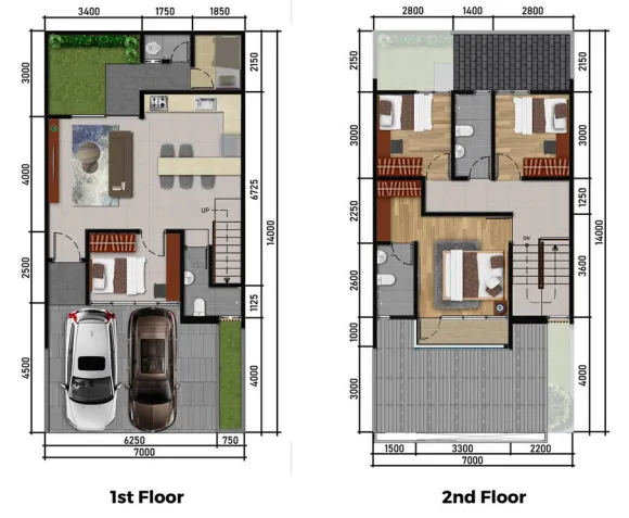 Floor plan for Type 7