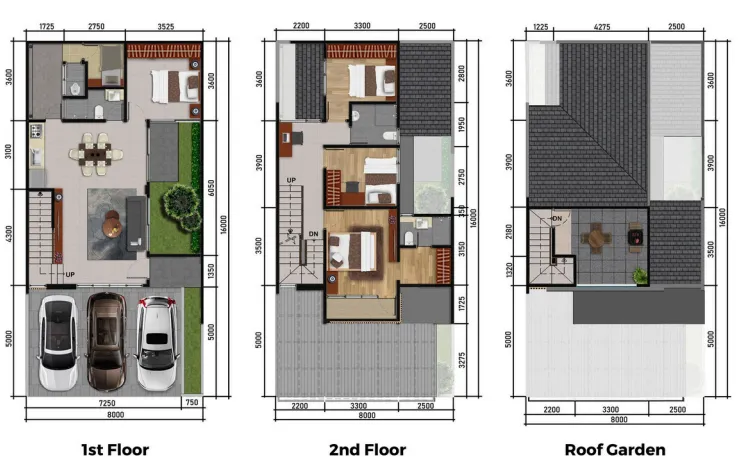 Floor plan for Type 8